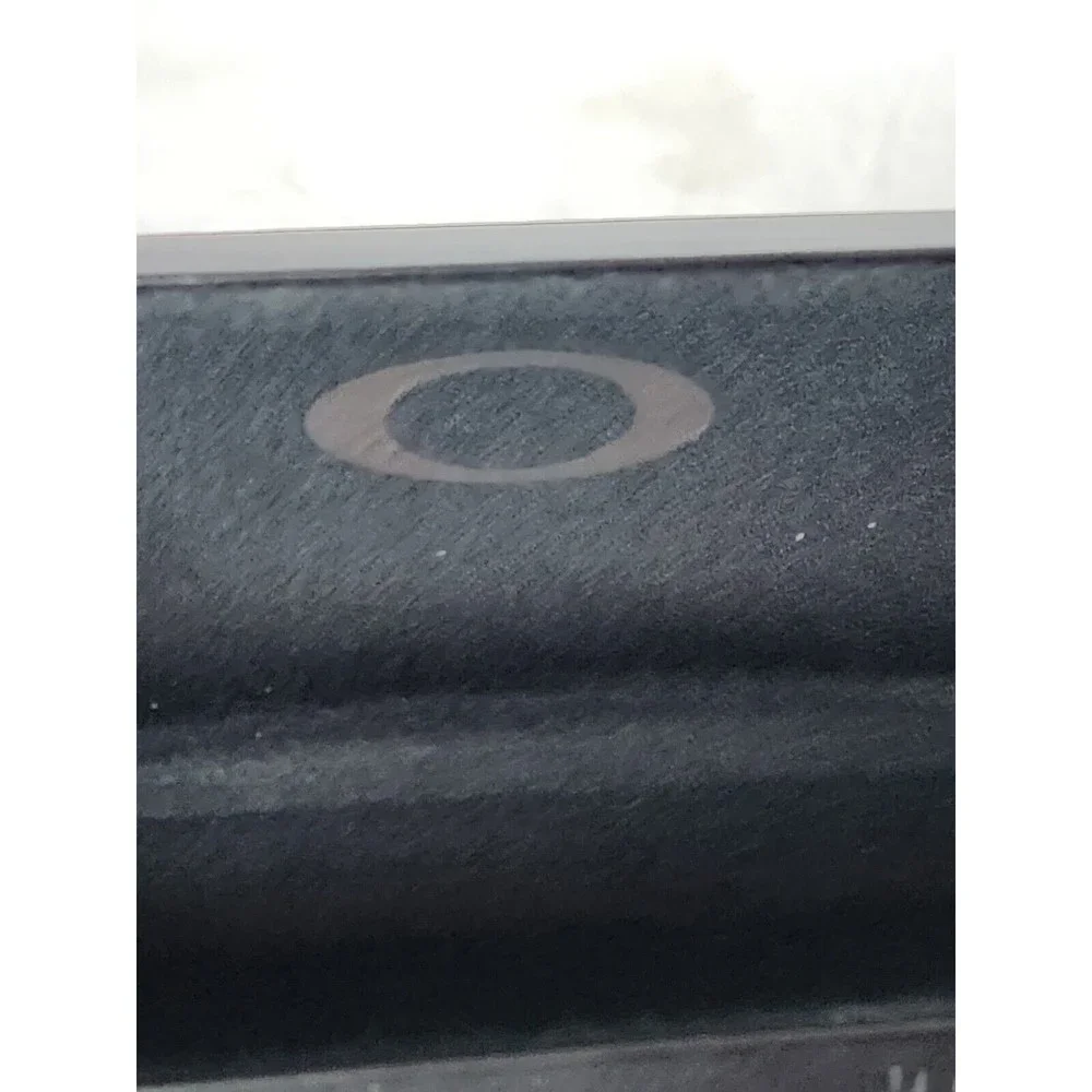 OAKLEY Eyeglass Sunglass Black Faux Leather Hard Clamshell Small CASE ONLY‎